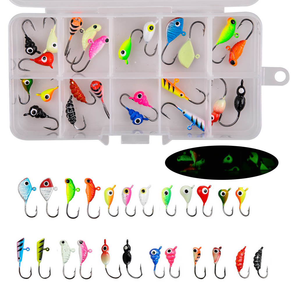 Fishing Equipment Shop - 24 adet buz olta takımı Kiti