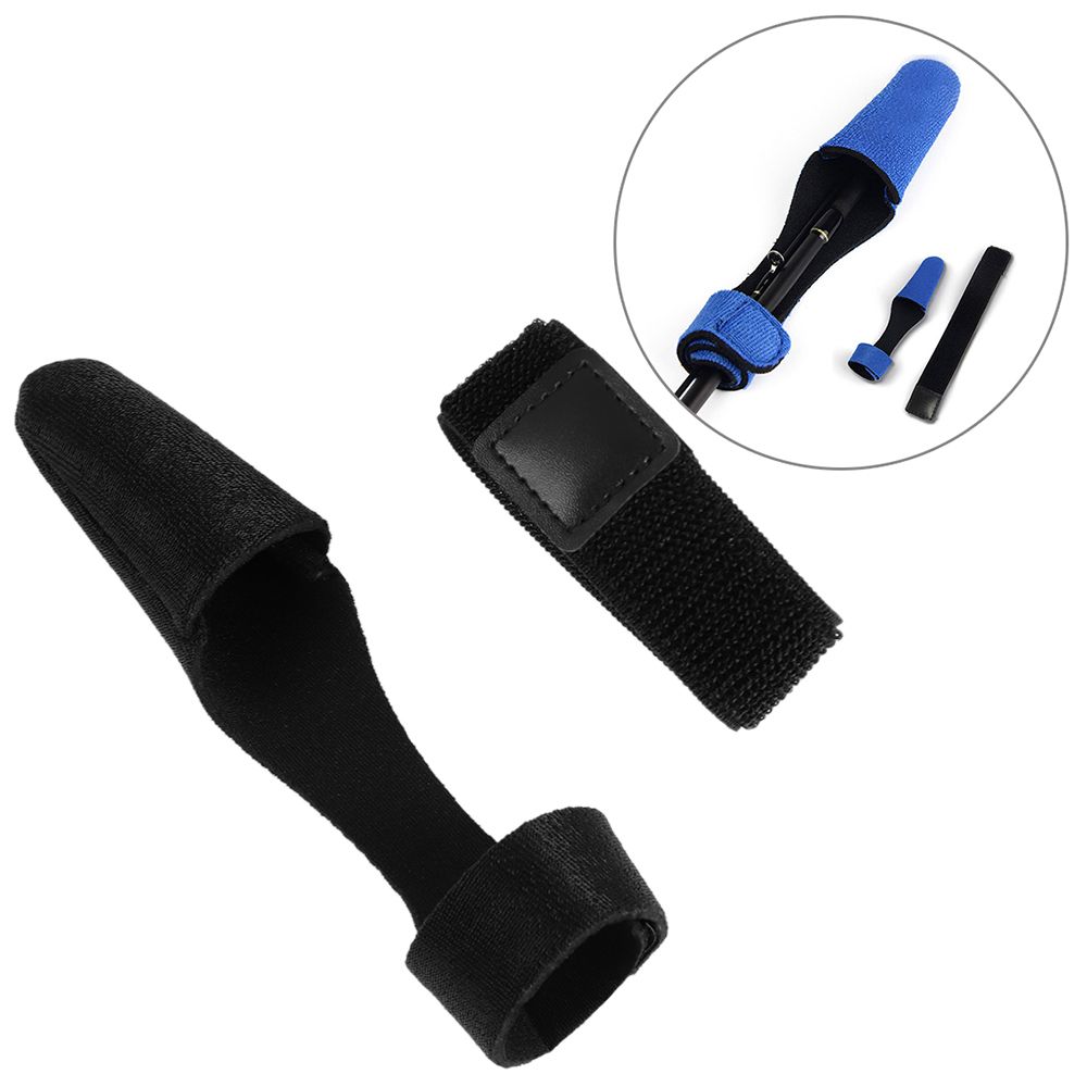 Fishing Rod Glove - Kırmızı mavi siyah neopren olta İpucu