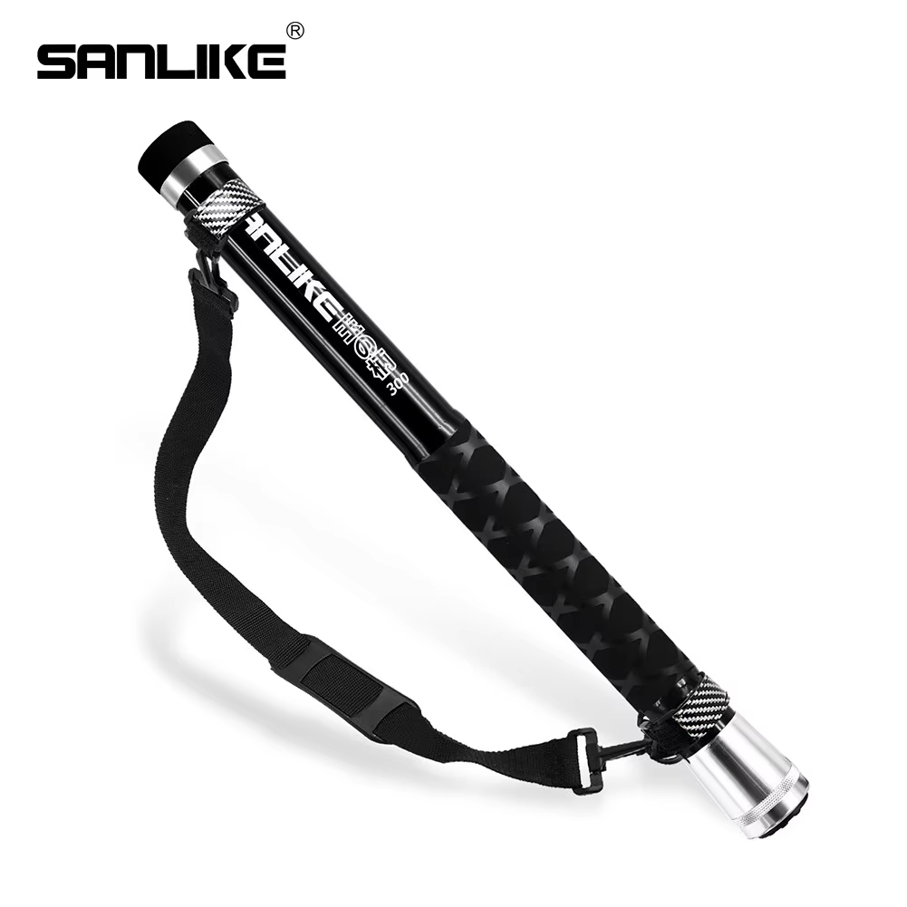 Landing Net Telescopic - SANLIKE 3 m Siyah Teleskopik Karbon