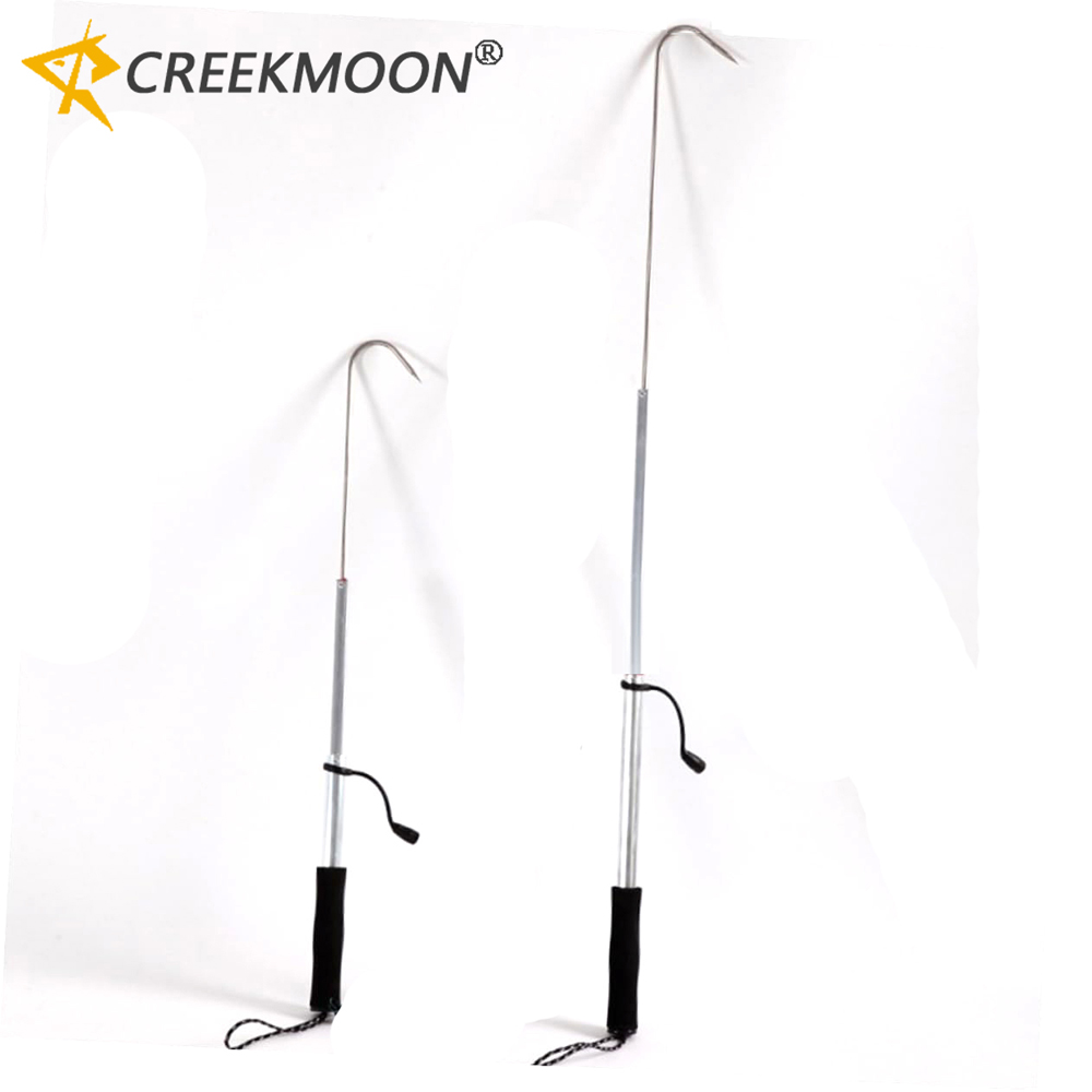 Landing Net Telescopic - Teleskopik Balık Kepçesi Paslanmaz Çelik Buz