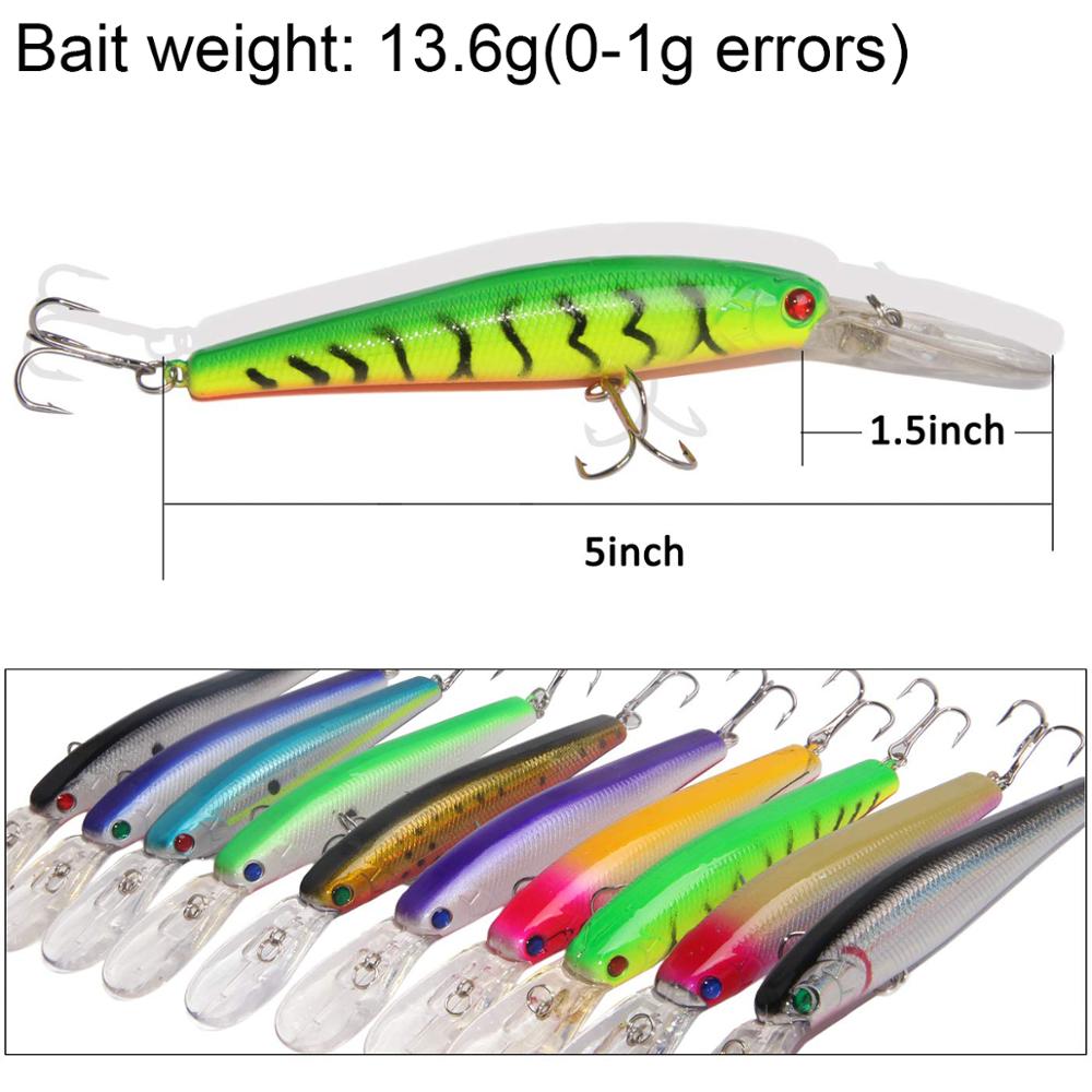 10 adet zoka yapay balık 13.6g - Fishing Equipment Shop incelemesi ve fiyatı