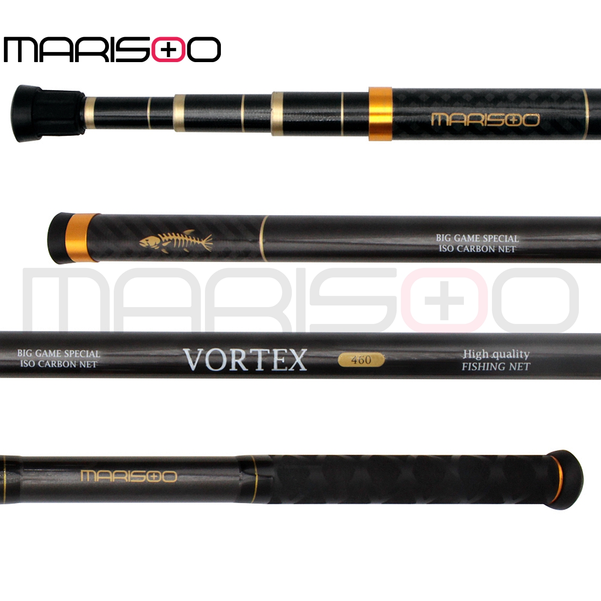 MARISOO VORTEX Teleskopik Balı - Landing Net Telescopic incelemesi ve fiyatı