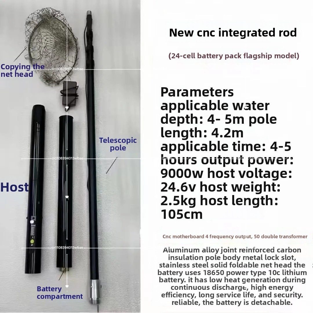 4.2m 9000W Ultra Hafif Alüminy - Landing Net Telescopic incelemesi ve fiyatı